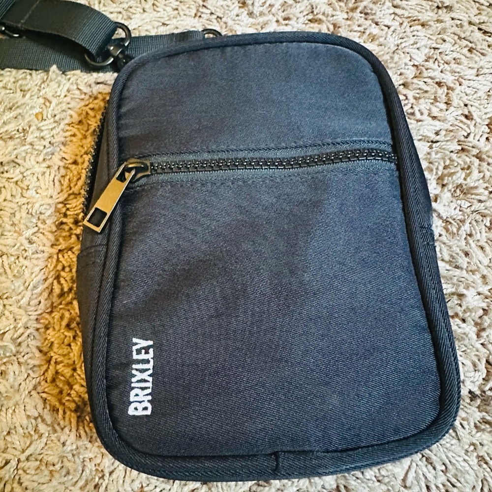 Jet Black Brixley Crossbody Sling